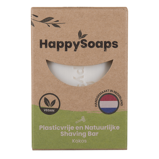 HAPPY SOAPS SHAVING BAR KOKOS 80 GR